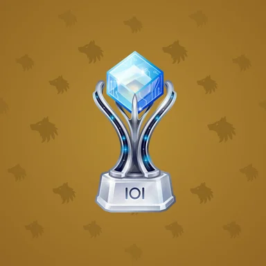 Algorithm Cup, модель Silver, фон Old Gold