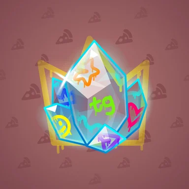 Astral Shard, модель Crystal Punk, фон Rosewood