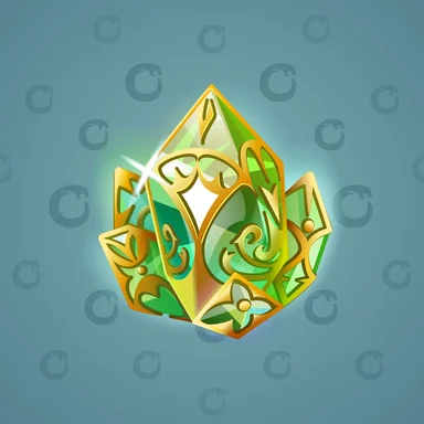 Astral Shard, модель Elven Might, фон Moonstone