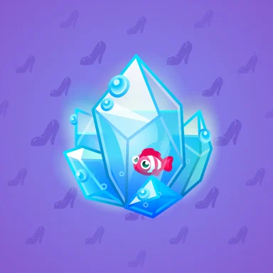 Astral Shard, модель Aquarium, фон Cyberpunk