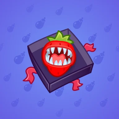 Berry Box, модель Megabite, фон Neon Blue