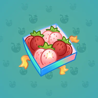 Berry Box, модель Bumberries, фон Aquamarine