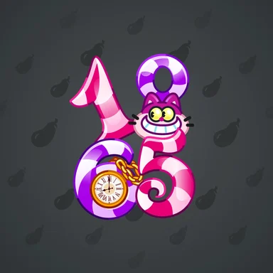 Big Year, модель Cheshire Cat, фон Onyx Black