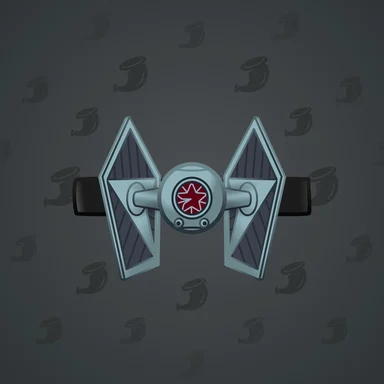 Bow Tie, модель Tie Fighter, фон Onyx Black