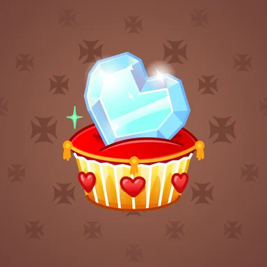 Bunny Muffin, модель Diamond, фон Chocolate