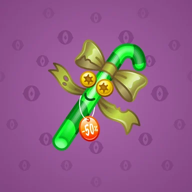 Candy Cane, модель Sweet Deal, фон Purple