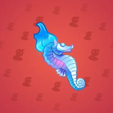 Chill Flame, модель Sea Horse, фон Fire Engine