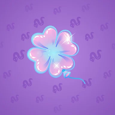 Clover Pin, модель Balloon, фон Lavender