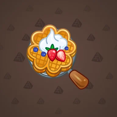 Clover Pin, модель Berry Waffle, фон Seal Brown