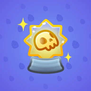Crystal Ball, модель Nebula, фон Neon Blue