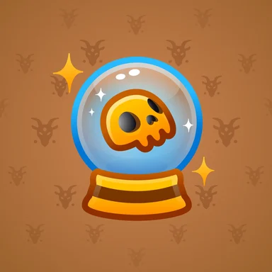 Crystal Ball, модель Honey Cake, фон Copper