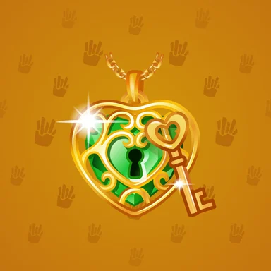 Cupid Charm, модель Dryad Heart, фон Mustard