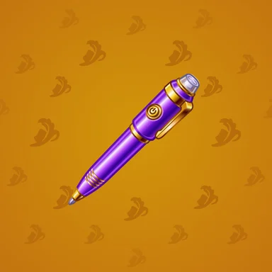 Fine Pen, модель Secret Message, фон Mustard