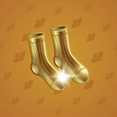 Fresh Socks, модель Goldfinger, фон Caramel