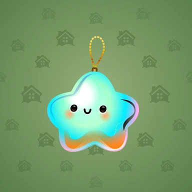 Hanging Star, модель Honolulu, фон Pistachio