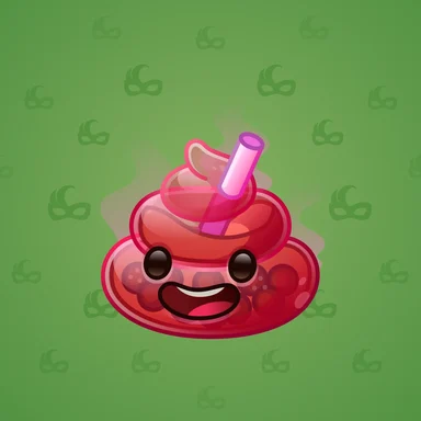 Happy Brownie, модель Bubble Tea, фон Shamrock Green