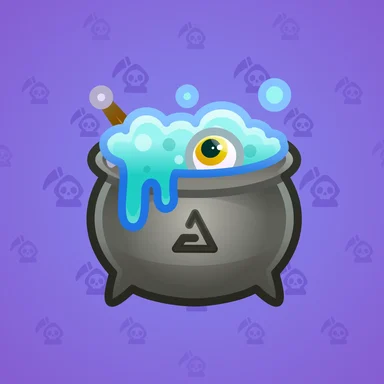 Hex Pot, модель Gust of Wind, фон Cyberpunk