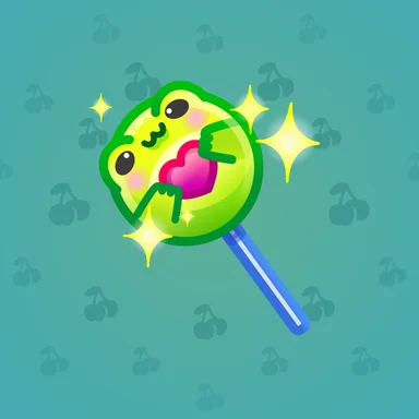 Hypno Lollipop, модель Amphibian, фон Aquamarine