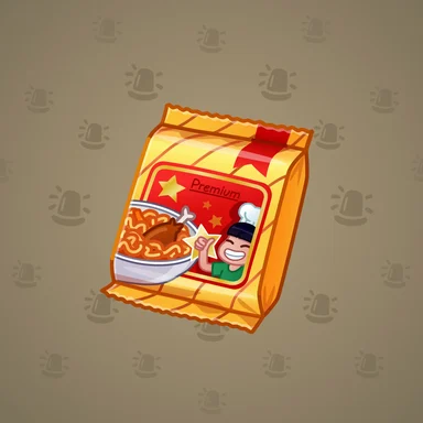 Instant Ramen, модель Ramen Snack, фон Desert Sand