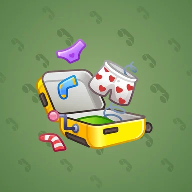 Jack-in-the-Box, модель Luggage, фон Pistachio