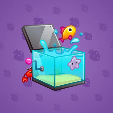 Jack-in-the-Box, модель Splash, фон Grape