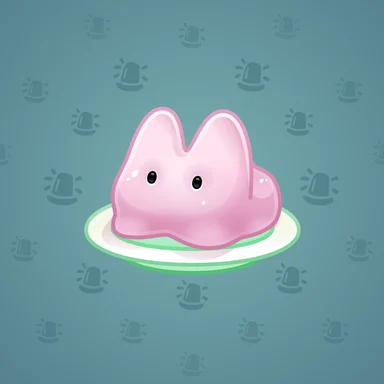 Jelly Bunny, модель Barbie, фон Moonstone