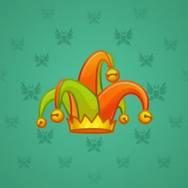 Jester Hat, модель Tropic Vibe, фон Jade Green