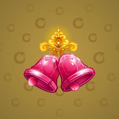 Jingle Bells, модель Royal Hour, фон Satin Gold