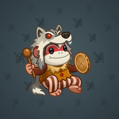 Jolly Chimp, модель Shaman, фон Gunmetal