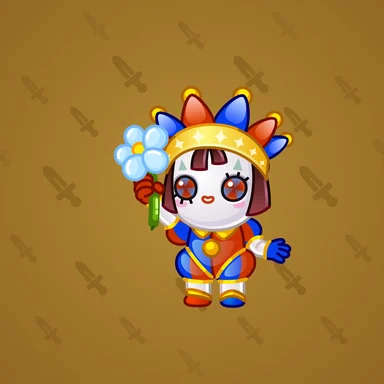 Liberty Figure, модель Jester, фон Old Gold