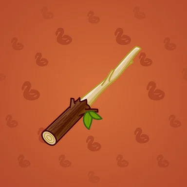 Light Sword, модель Stick, фон Burnt Sienna