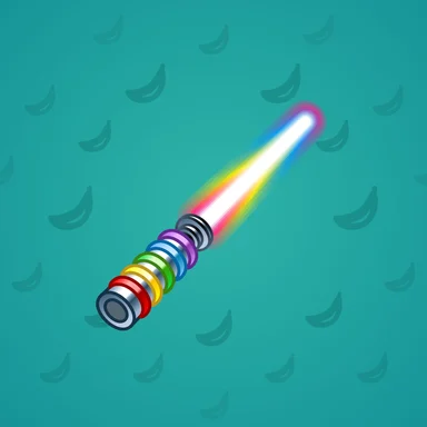 Light Sword, модель Bifrost, фон Deep Cyan