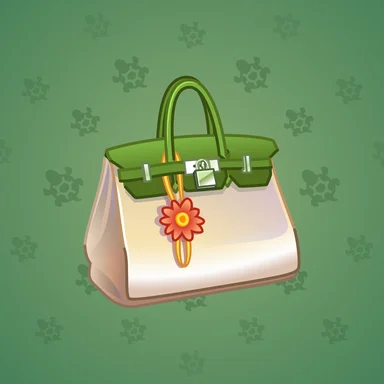 Loot Bag, модель Bouquet, фон Hunter Green