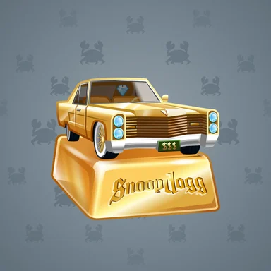 Low Rider, модель Gold Rush, фон Steel Grey