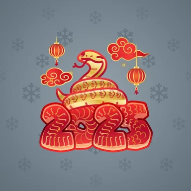 Lunar Snake, модель Lunar Year, фон Steel Grey