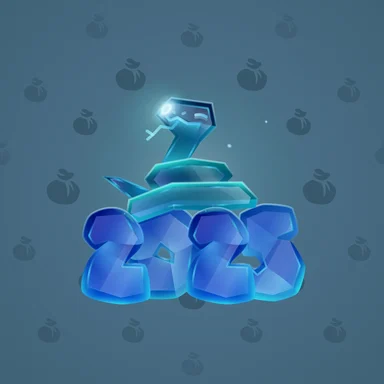 Lunar Snake, модель Cryoshard, фон Indigo Dye