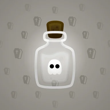 Magic Potion, модель Spooky Juice, фон Platinum