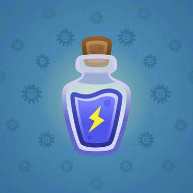 Magic Potion, модель Overcharge, фон French Blue