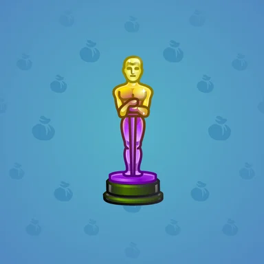 Mini Oscar, модель Jokester, фон Sky Blue