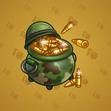 Money Pot, модель Ammunition, фон Amber
