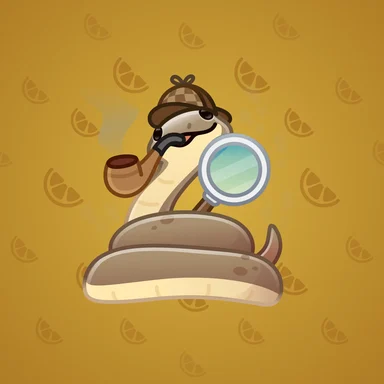Pet Snake, модель Sherlock, фон Amber