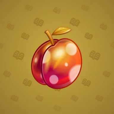 Precious Peach, модель Mushroom, фон Pure Gold