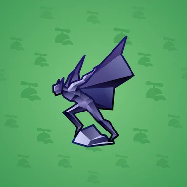 Rare Bird, модель Dark Knight, фон Mint Green