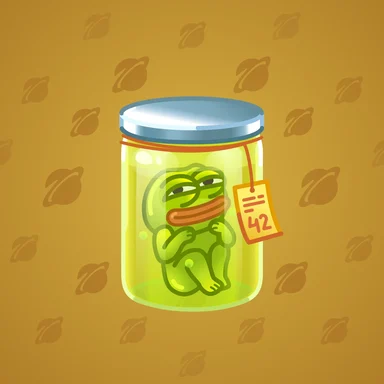 Restless Jar, модель Pepe Pod, фон Amber