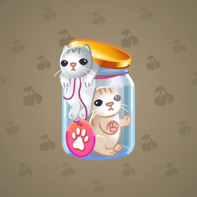 Restless Jar, модель Kittens, фон Desert Sand