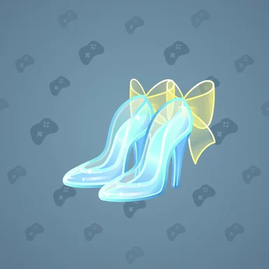 Sky Stilettos, модель Cinderella, фон Silver Blue