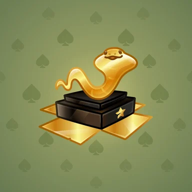 Snake Box, модель Gold Award, фон Khaki Green