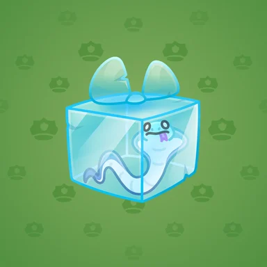 Snake Box, модель Ice Cube, фон Shamrock Green