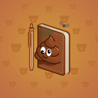 Star Notepad, модель Toilet Paper, фон Orange