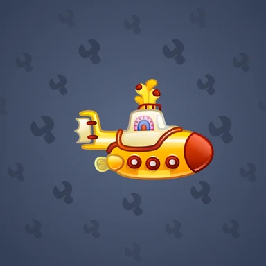 Stellar Rocket, модель Submarine, фон Midnight Blue